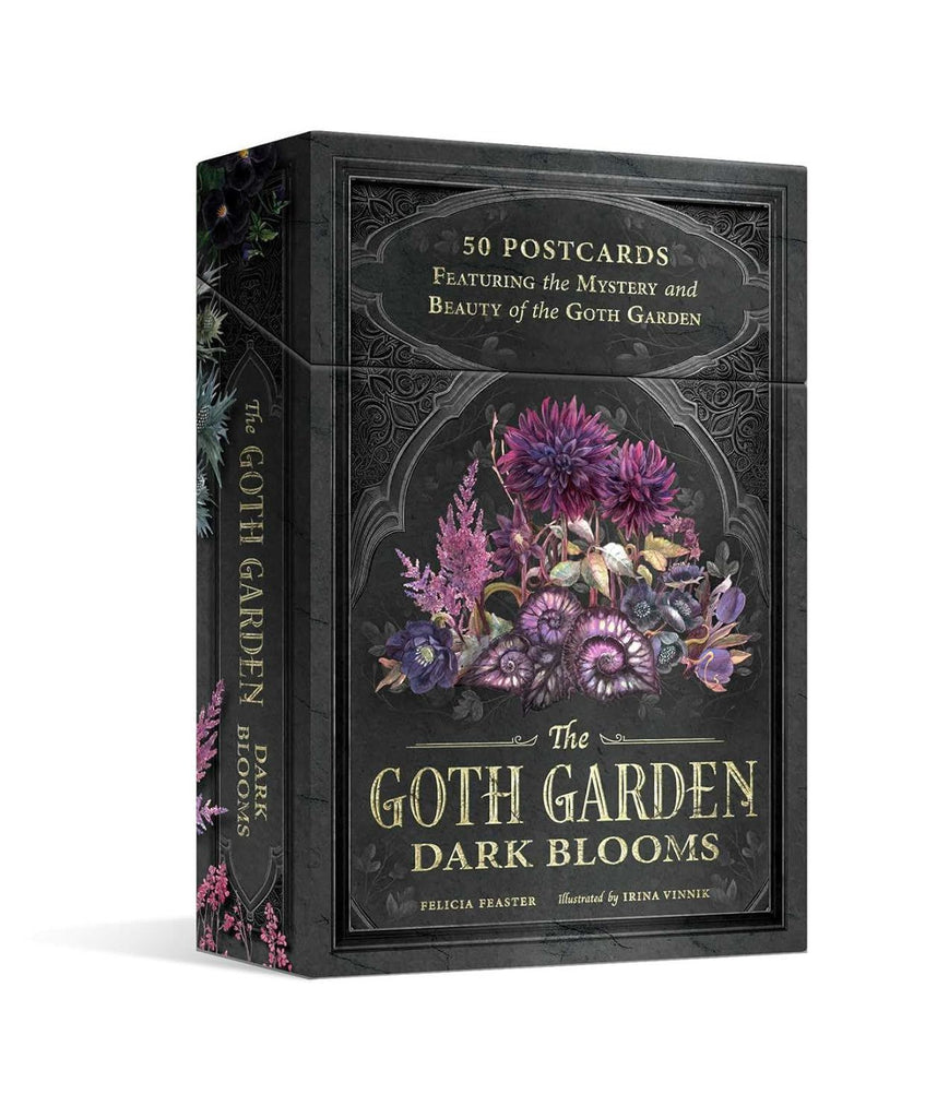 The Goth Garden Dark Blooms Postcards Pack of 50