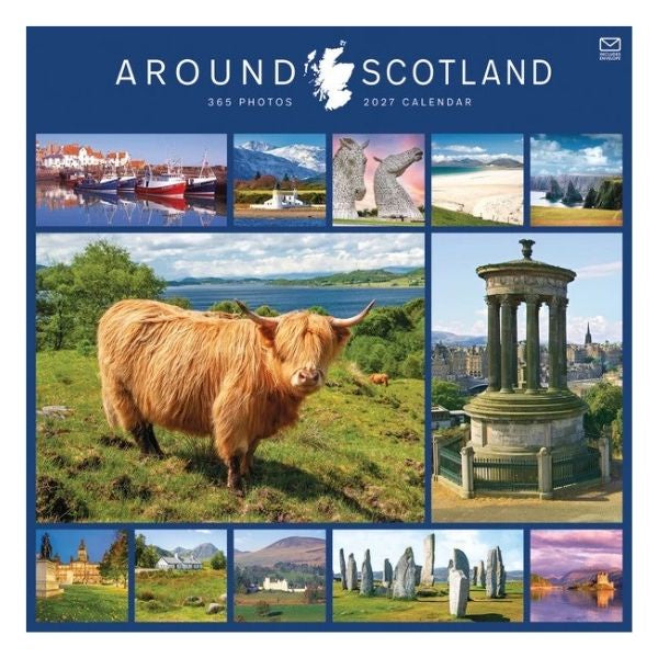 Around Scotland Wall Calendar 2027