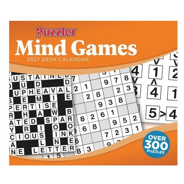 Mind Games Puzzler Box Calendar 2027