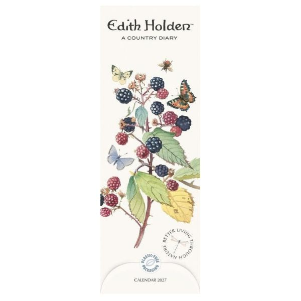 Edith Holden Country Diary Slim Calendar 2027