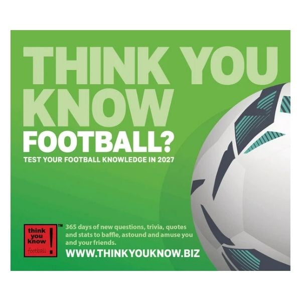 Think You Know Football Box Calendar 2027