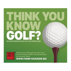 Think You Know Golf Box Calendar 2027