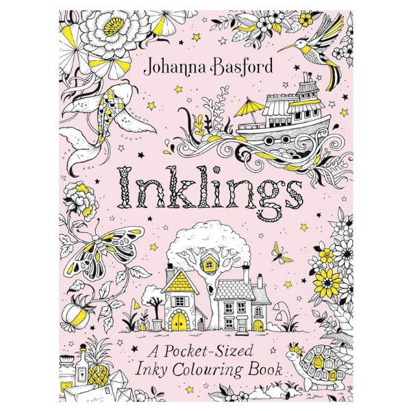Inklings: A Pocket Sized Inky Colouring Book