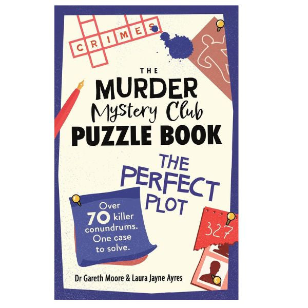 Murder Mystery Club Puzzle Book