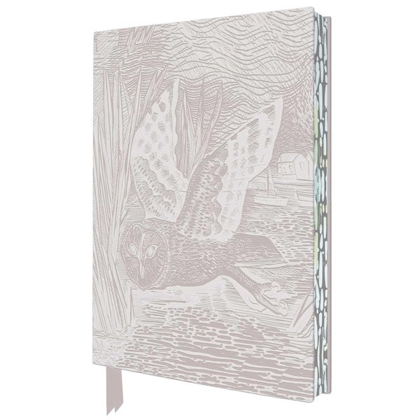 Angela Harding Marsh Owl Artisan Art Notebook