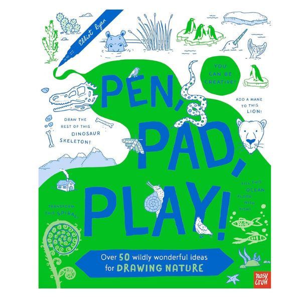 Pen Pad Play Drawing Nature Colouring Book