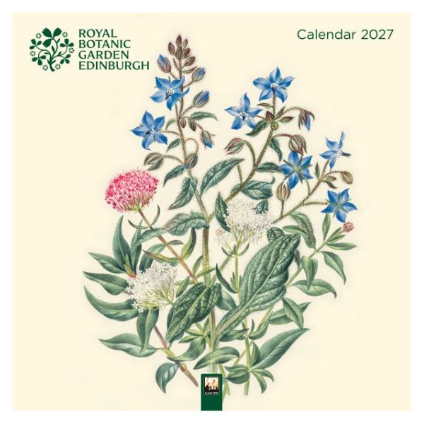 2027 Royal Botanic Garden Edinburgh Wall Calendar
