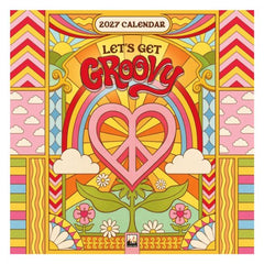 2027 Dreamadelic: Let's Get Groovy Mini Wall Calendar
