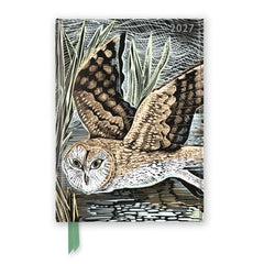 2027 Angela Harding: Marsh Owl Luxury Diary