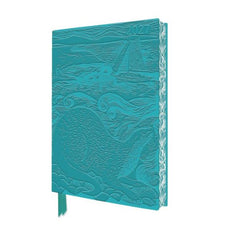2027 Angela Harding: Shetland Otter & Windsong Artisan Art Vegan Leather Diary