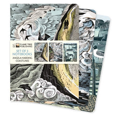 Angela Harding Coastlines Set of 3 A5 Notebooks