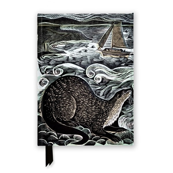 Angela Harding Shetland Otter and Windsong Foiled Journal
