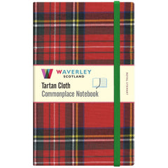 Tartan Cloth Notebook - Royal Stewart (Large)