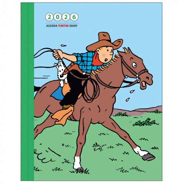 2026 Tintin Desk Diary