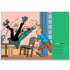 2026 Tintin Desk Diary