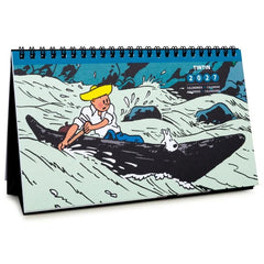 2027 Tintin Desk Calendar