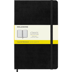 Moleskine Squared Pocket Notebook Black Soft Cover