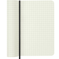 Moleskine Squared Pocket Notebook Black Soft Cover