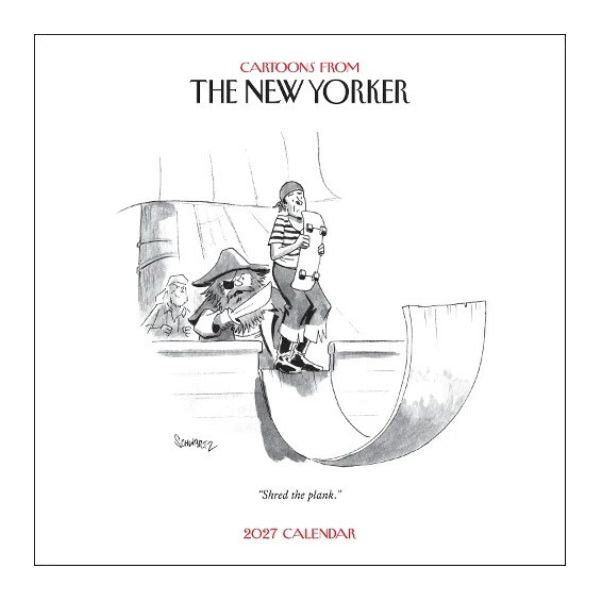 Cartoons From The New Yorker 2027 Wall Calendar