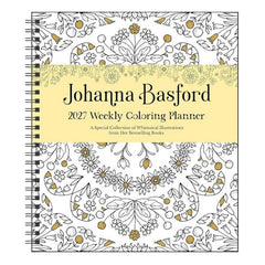 Johanna Basford 2027 Weekly Colouring Planner