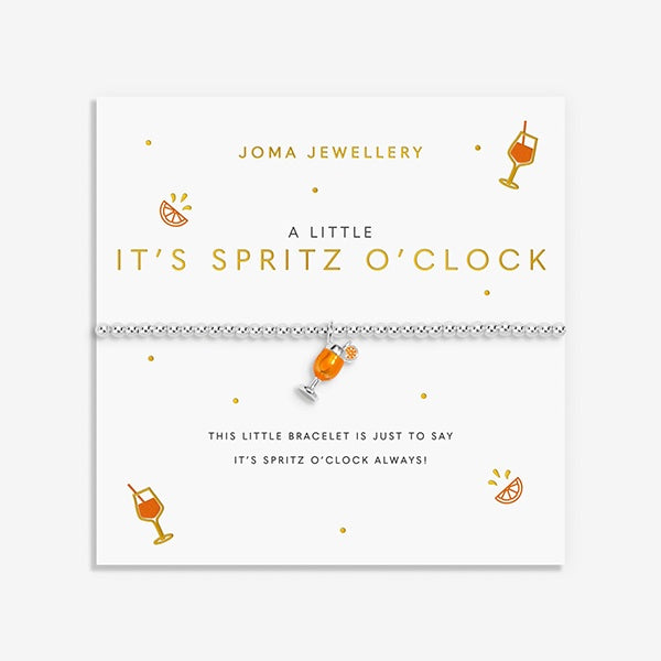 It's Spritz O'Clock Silver Plated Bracelet