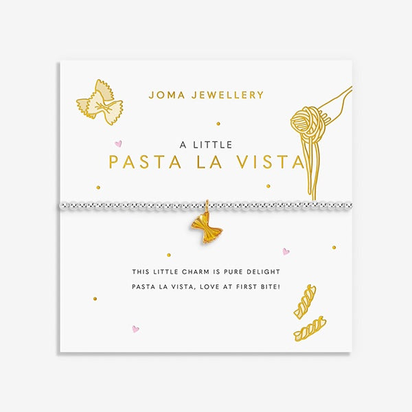 Pasta La Vista Silver Plated Bracelet