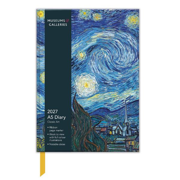 Classic Art 2027 A5 Diary