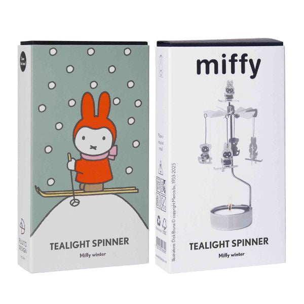 Miffy Winter Tealight Spinner
