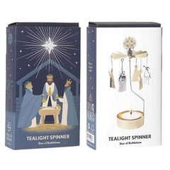 Star of Bethlehem Tealight Spinner