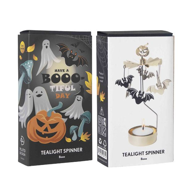 Boo Tealight Spinner