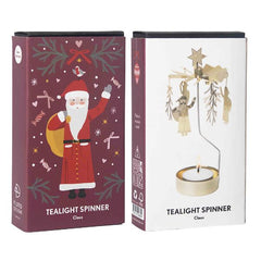 Santa Claus Tealight Spinner