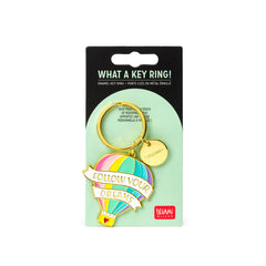 Air Balloon Keyring