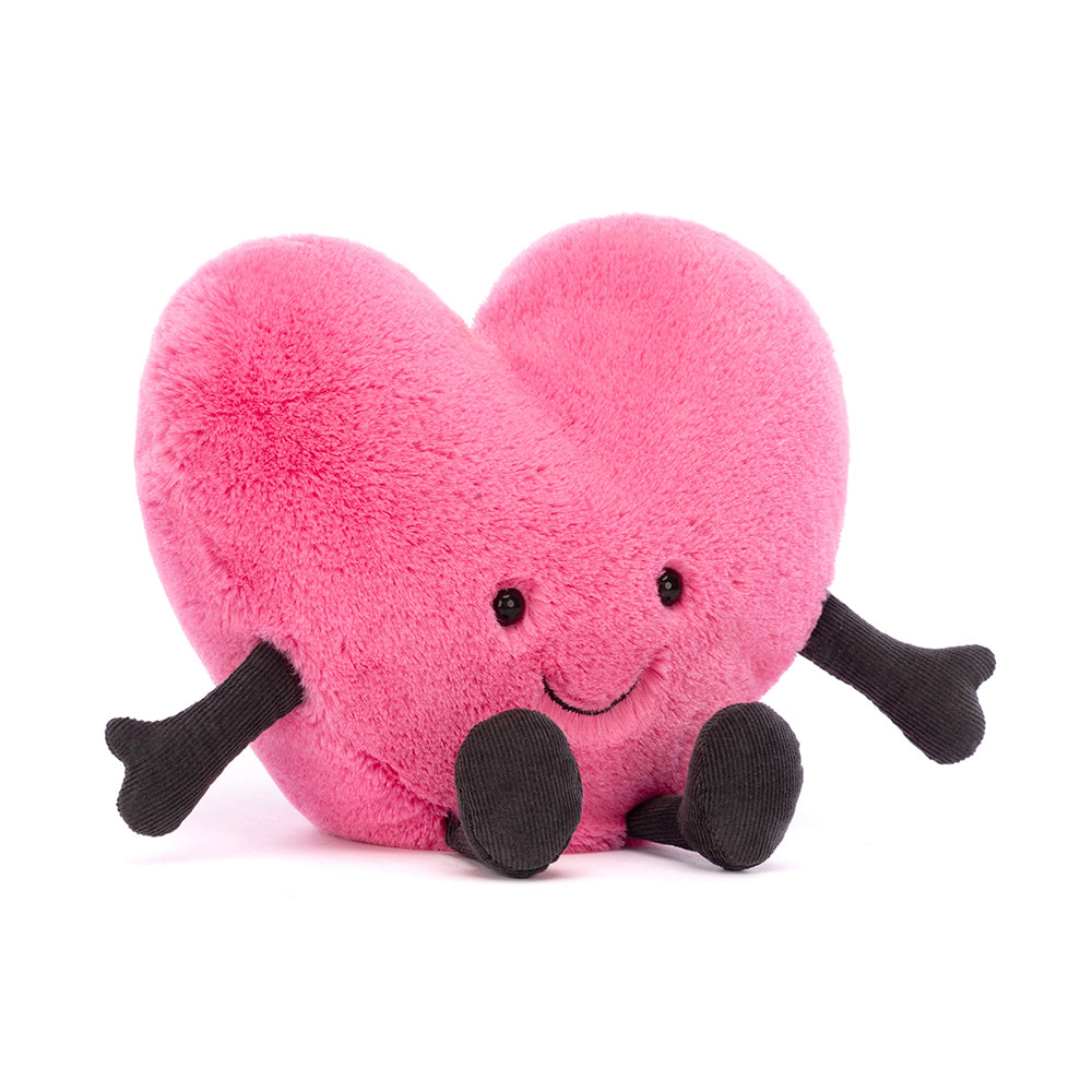 Hug Pink Heart Jellycat Amuseable Pink Heart Large Hug - Paper Tiger