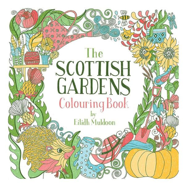 Scottish Gardens Colouring Book