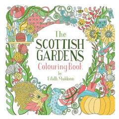 Scottish Gardens Colouring Book