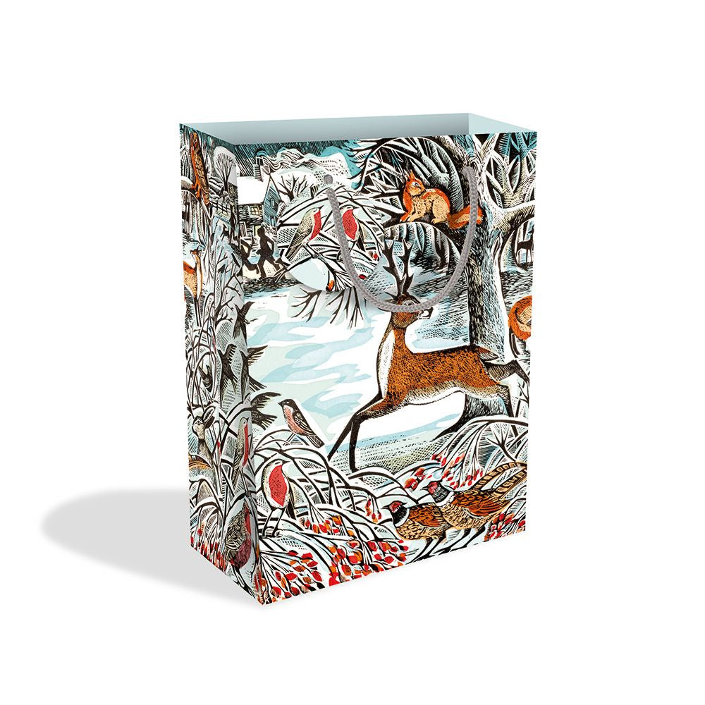 Winter Woodland Large Bag