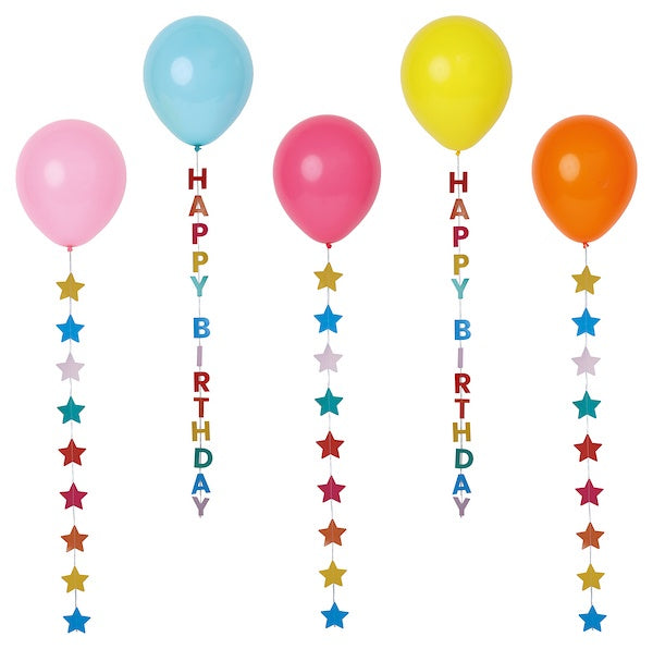 Birthday Brights Balloons and Tails Pack