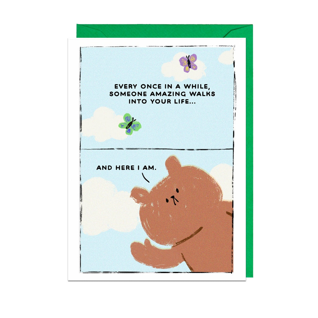 Here I Am Card - Paper Tiger