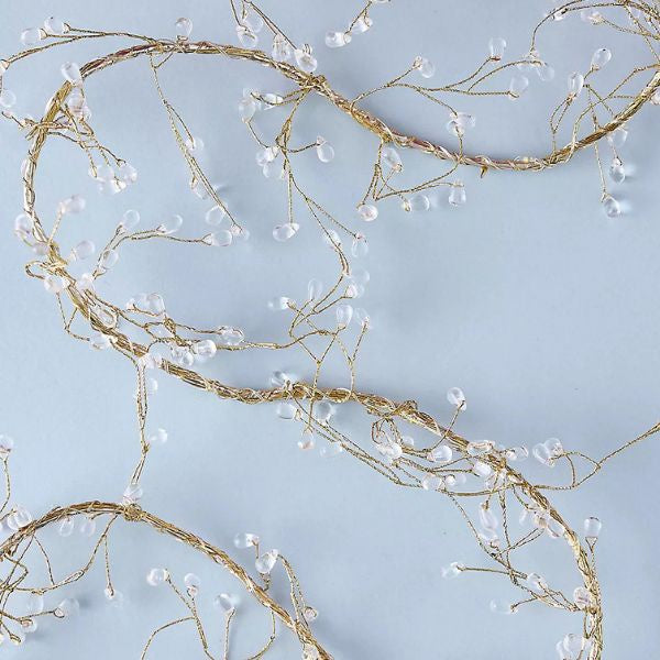 Juniper Garland Gold String Lights