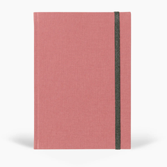 Bea Rose Notebook with Elastic Band