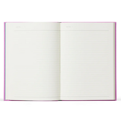 Bea Lavender Notebook with Elastic Band