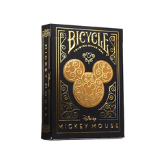 Bicycle Disney Black and Gold Mickey Playing Cards