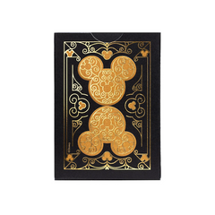 Bicycle Disney Black and Gold Mickey Playing Cards