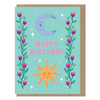 Birthday Moon & Sun Card