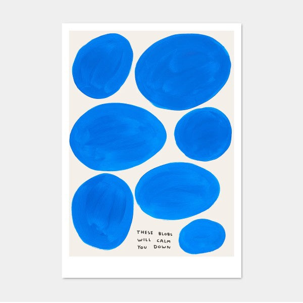 These Blobs Will Calm You Down Postcard