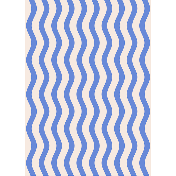 Blue Waves Sheet Wrap