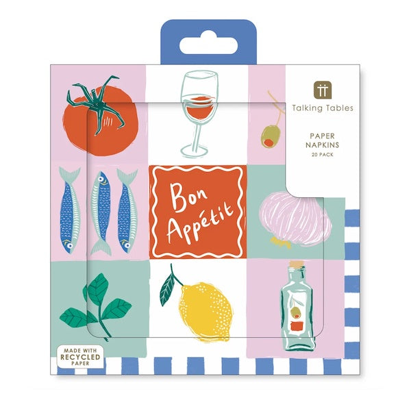 Bon Appetit Paper Napkins 20 Pack