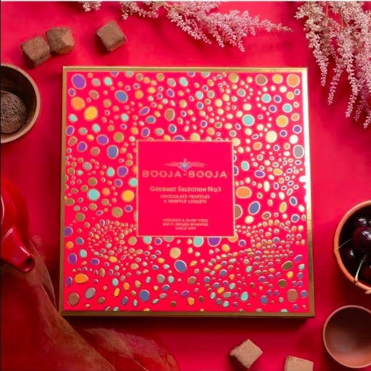 Booja Booja Raspberry Truffles Booja-Booja Gourmet No. 1 Chocolate Truffles - Paper Tiger