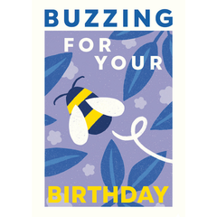 Buzzing Bees Birthday Card