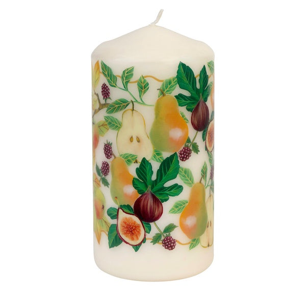 Autumn Leaves Pillar Candle